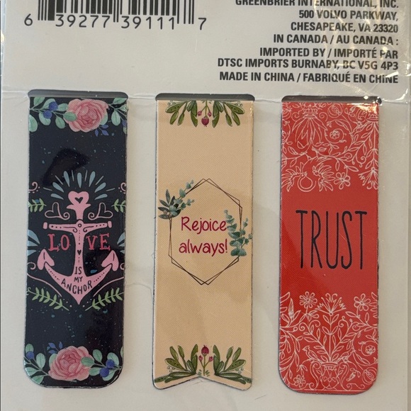 Jot 6 Count Magnetic Inspirational Bookmarks - Picture 7 of 9